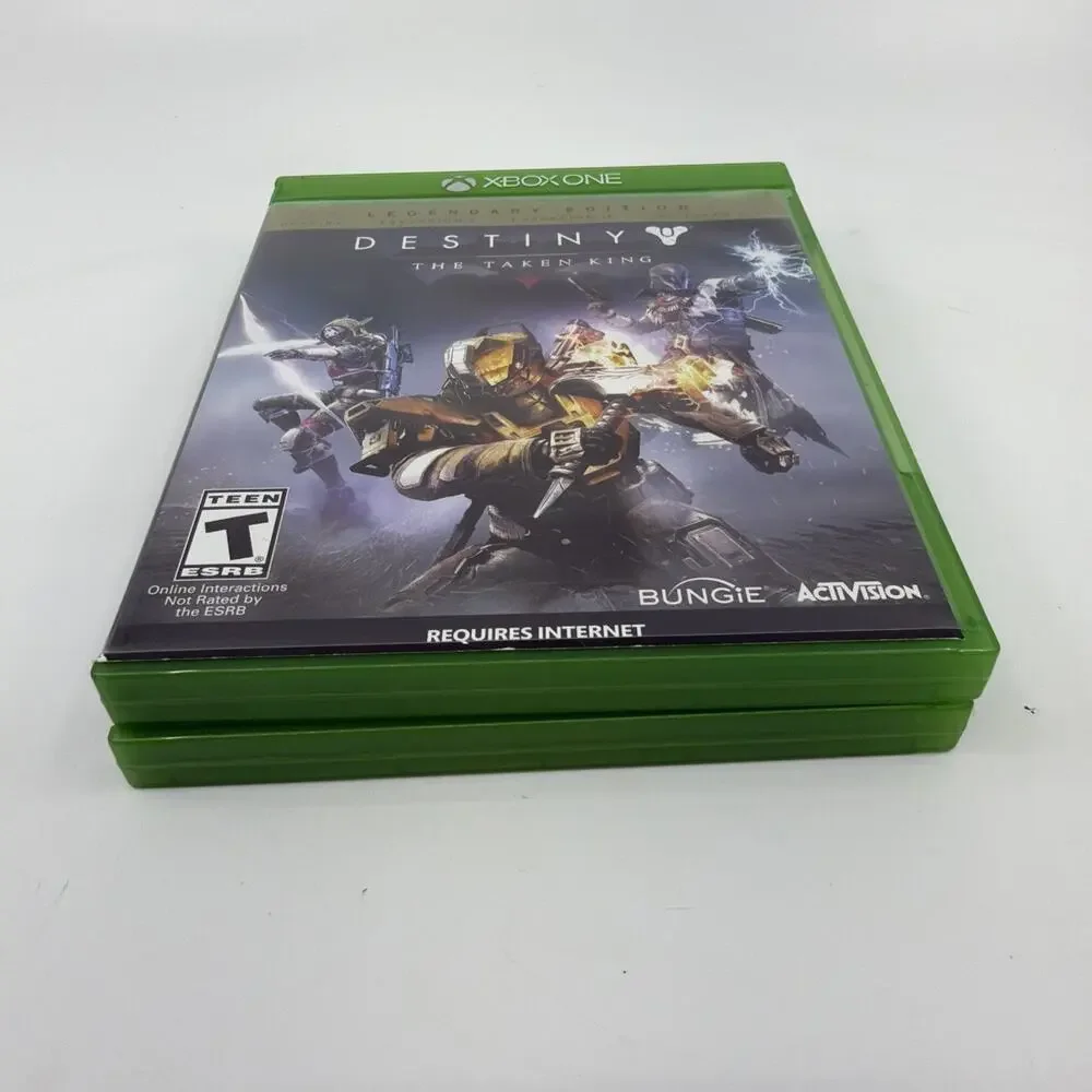 Xbox One Destiny Game Lot Destiny 2 & The Taken King Bungie Activision